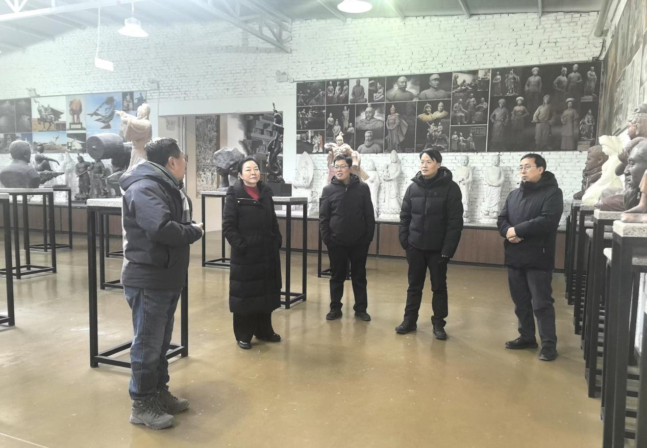 校纪委书记王珺率队赴敦煌研究院洽谈合作事宜-艺术设计学院